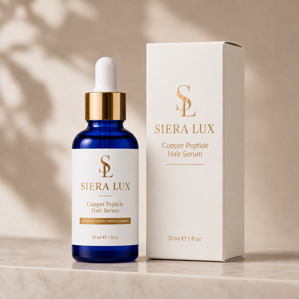 Siera Lux Copper Peptide Hair serum